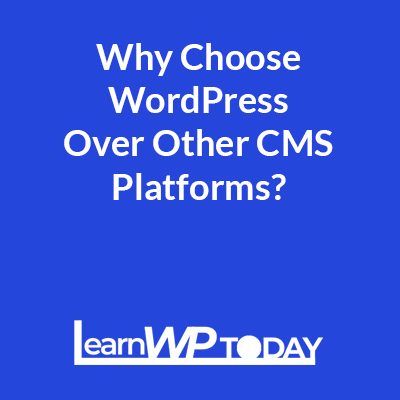 Why Choose WordPress Over Other CMS Platforms